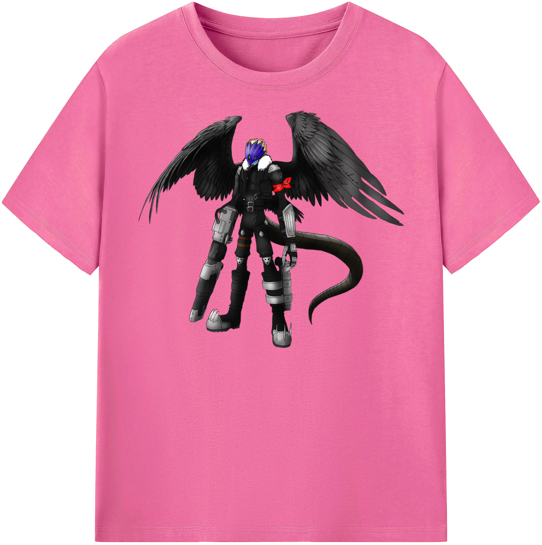 （画像用） Digimon デジタルモンスター/デジモン レディースカジュアルプリントTシャツ（綿100％）